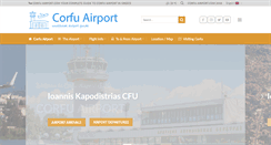 Desktop Screenshot of corfu-airport.com